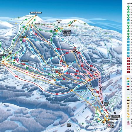 Ski And Bike-In And Out Hafjell Ngoại thất bức ảnh